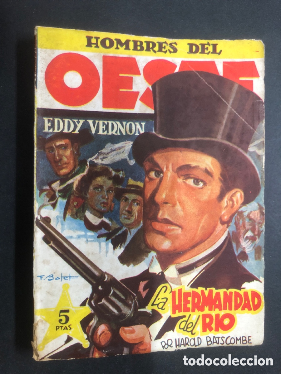 C&oacute;mics: NOVELA COLECCION HOMBRES DEL OESTE N&ordm; 33 EDITORIAL CLIPER - Foto 1