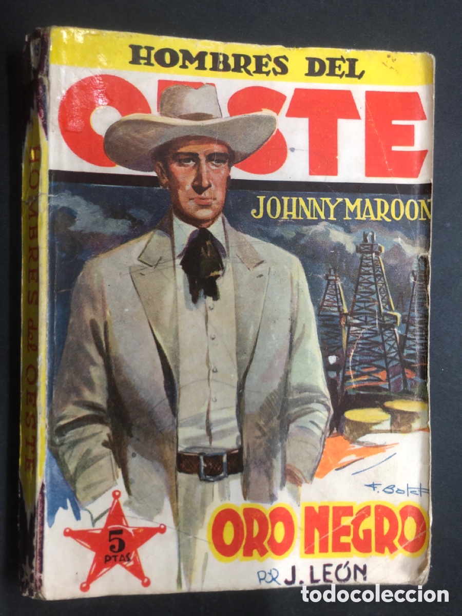 C&oacute;mics: NOVELA COLECCION HOMBRES DEL OESTE N&ordm; 19 EDITORIAL CLIPER - Foto 1