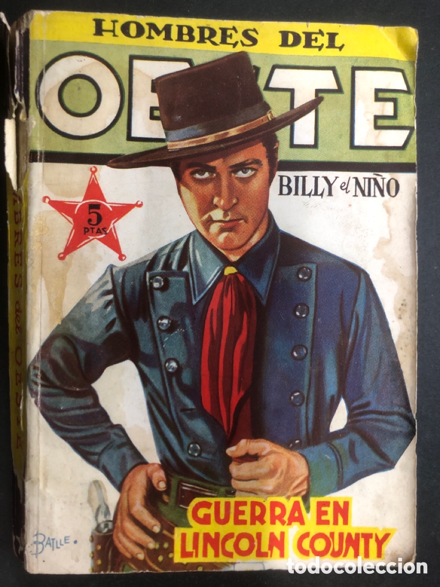 C&oacute;mics: NOVELA COLECCION HOMBRES DEL OESTE N&ordm; 16 EDITORIAL CLIPER - Foto 1