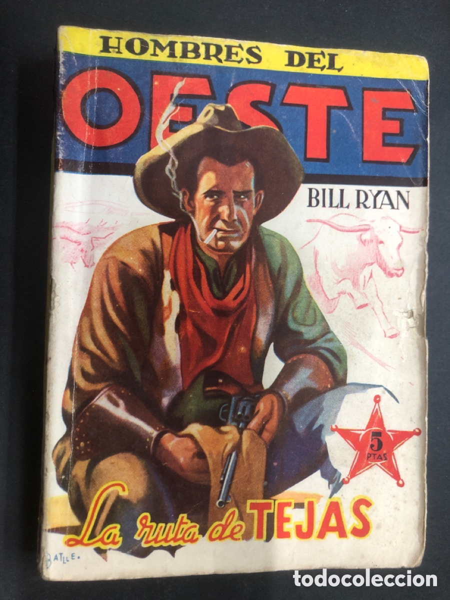 C&oacute;mics: NOVELA COLECCION HOMBRES DEL OESTE N&ordm; 18 EDITORIAL CLIPER - Foto 1