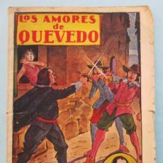 Cómics: LOS AMORES DE QUEVEDO. EL GATO NEGRO, BRUGUERA. BARCELONA, S/F.