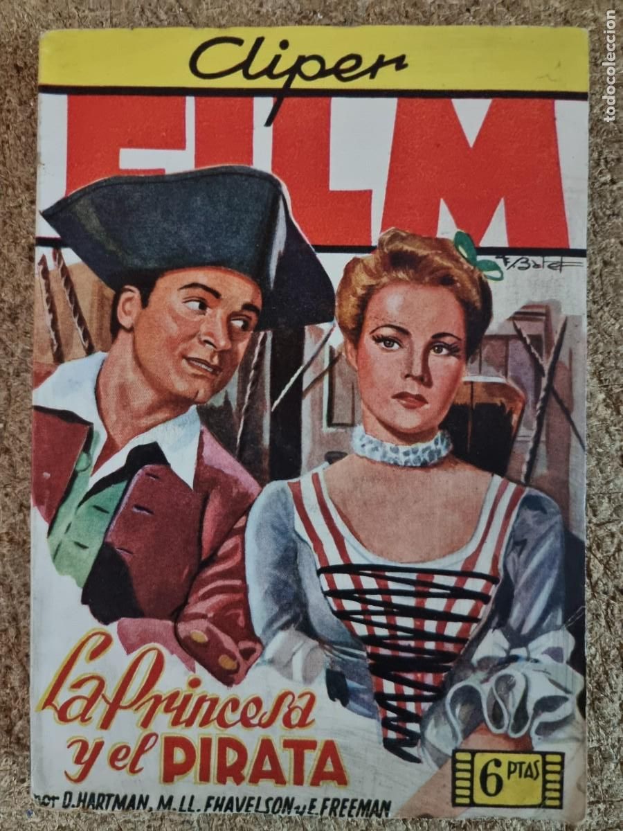 C&oacute;mics: Cliper Film 8.La Princesa y el Pirata.Ediciones Cliper - Foto 1