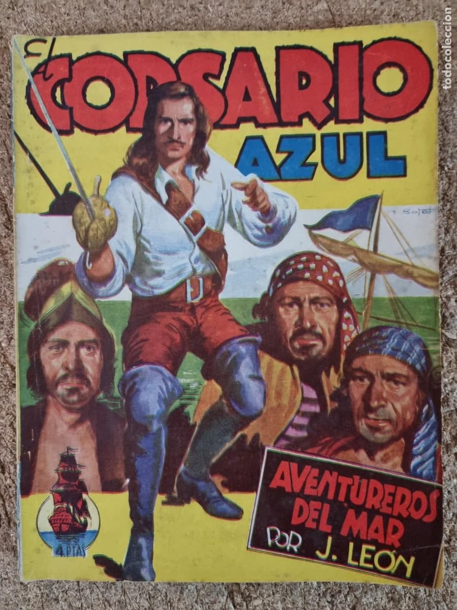 C&oacute;mics: El Corsario Azul 1.Ediciones Cliper - Foto 1