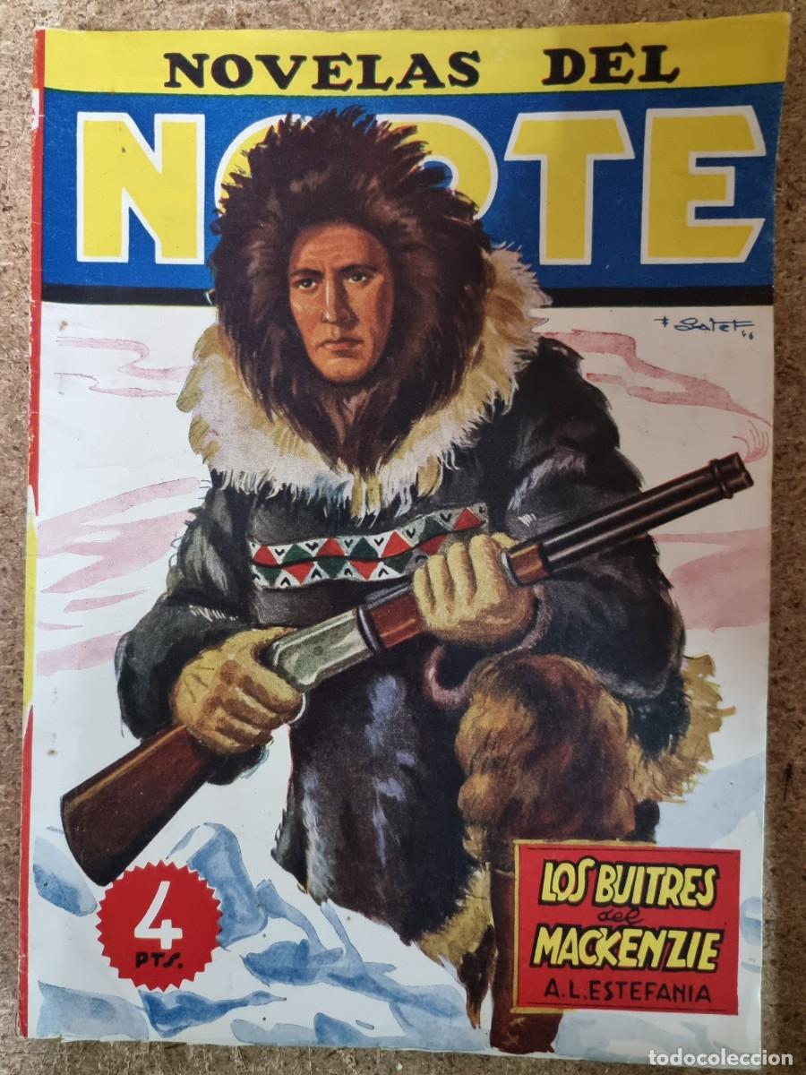 C&oacute;mics: Novelas del Norte 16.Los Buitres del Mackenzie.Ediciones Cliper - Foto 1