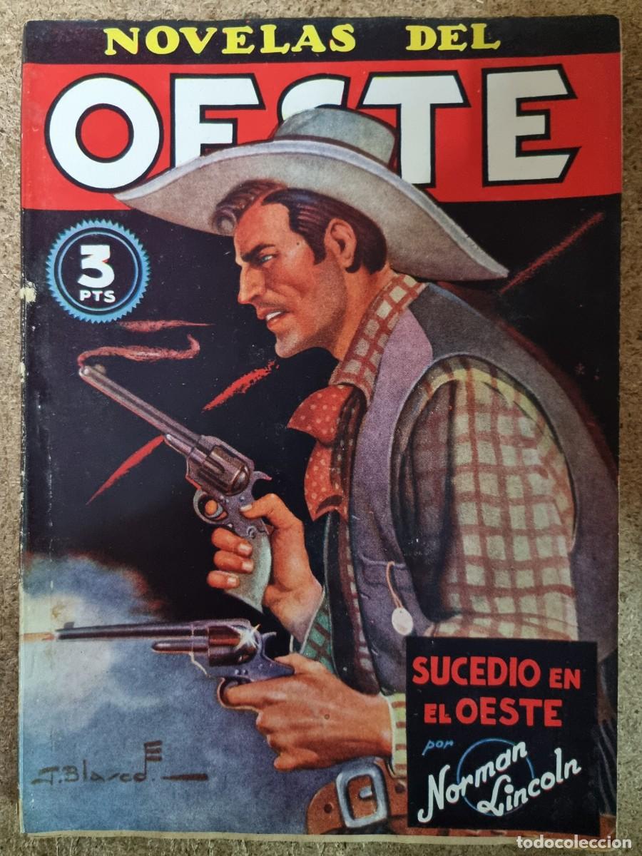 C&oacute;mics: Novelas del Oeste 12.Sucedio en el Oeste.Ediciones Cliper - Foto 1