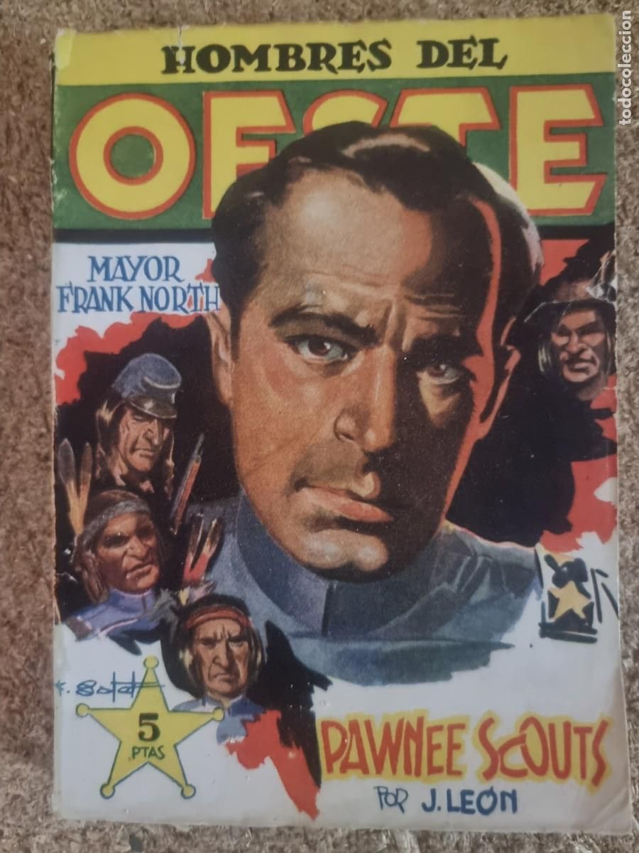 C&oacute;mics: Hombres del Oeste 40.Pawnee Scouts.J.Leon.Ediciones Cliper - Foto 1
