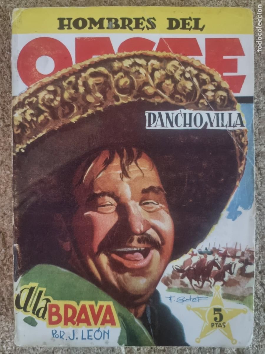 C&oacute;mics: Hombres del Oeste 9.Pancho Villa.J.Leon.Ediciones Cliper - Foto 1
