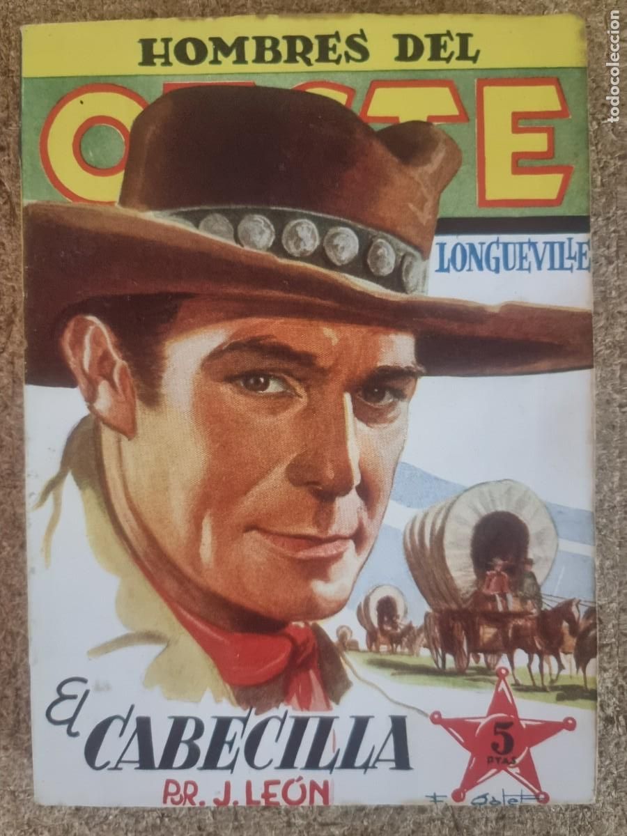 C&oacute;mics: Hombres del Oeste 4.El Cabecilla.J.Leon.Ediciones Cliper - Foto 1