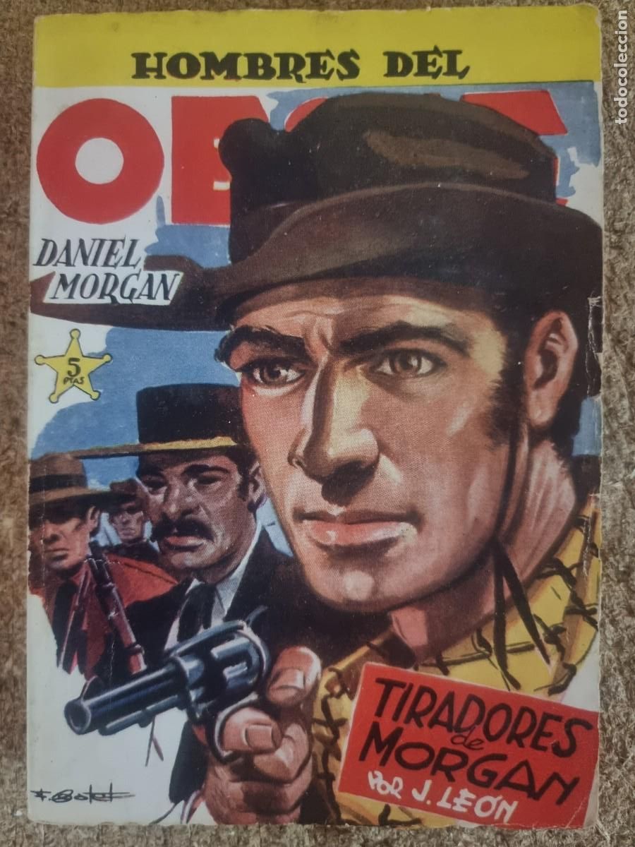 C&oacute;mics: Hombres del Oeste 85.Tiradores de Morgan.J.Leon.Ediciones Cliper - Foto 1
