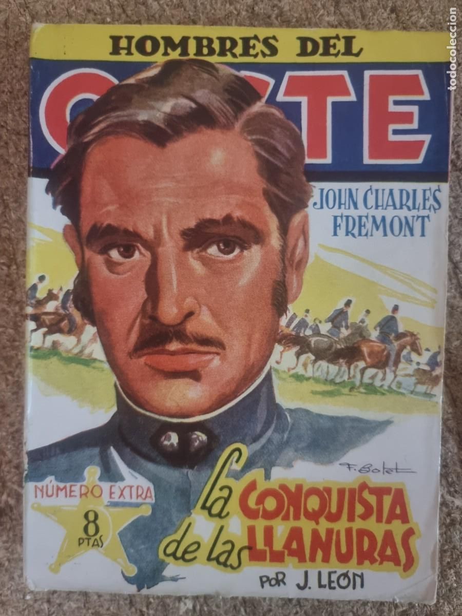 C&oacute;mics: Hombres del Oeste 32.La Conquista de las Llanuras.J.Leon.Ediciones Cliper - Foto 1