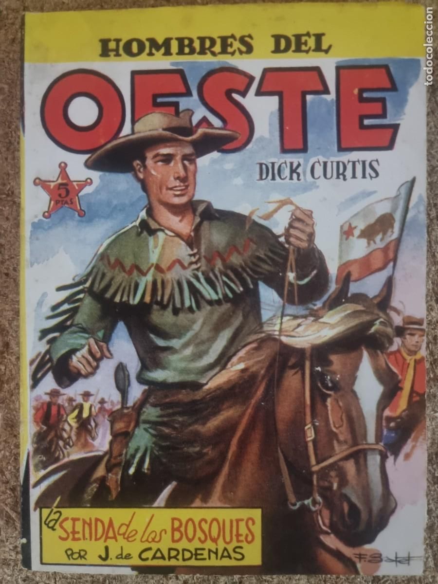 C&oacute;mics: Hombres del Oeste 96.Las sendas de los Bosques.J.Cardenas.Ediciones Cliper - Foto 1