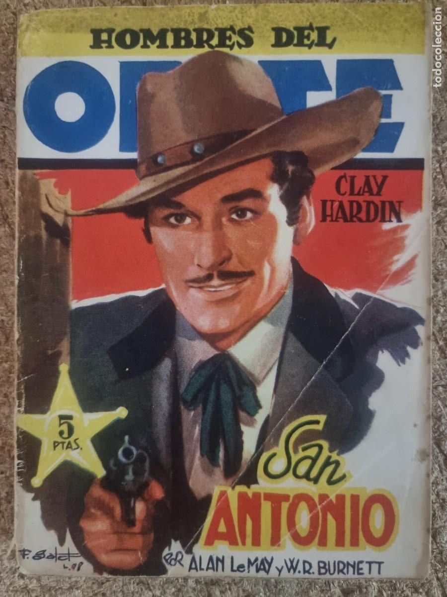 C&oacute;mics: Hombres del Oeste 27.San Antonio.Ediciones Cliper - Foto 1
