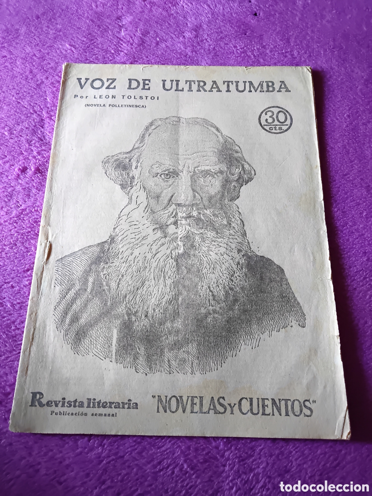 C&oacute;mics: VOZ DE ULTRATUMBA, NOVELAS Y CUENTOS, 30 CTS - Foto 1