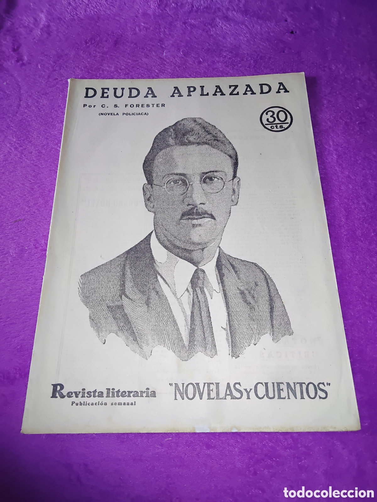 C&oacute;mics: DEUDA APLAZADA, NOVELAS Y CUENTOS, 30 CTS - Foto 1