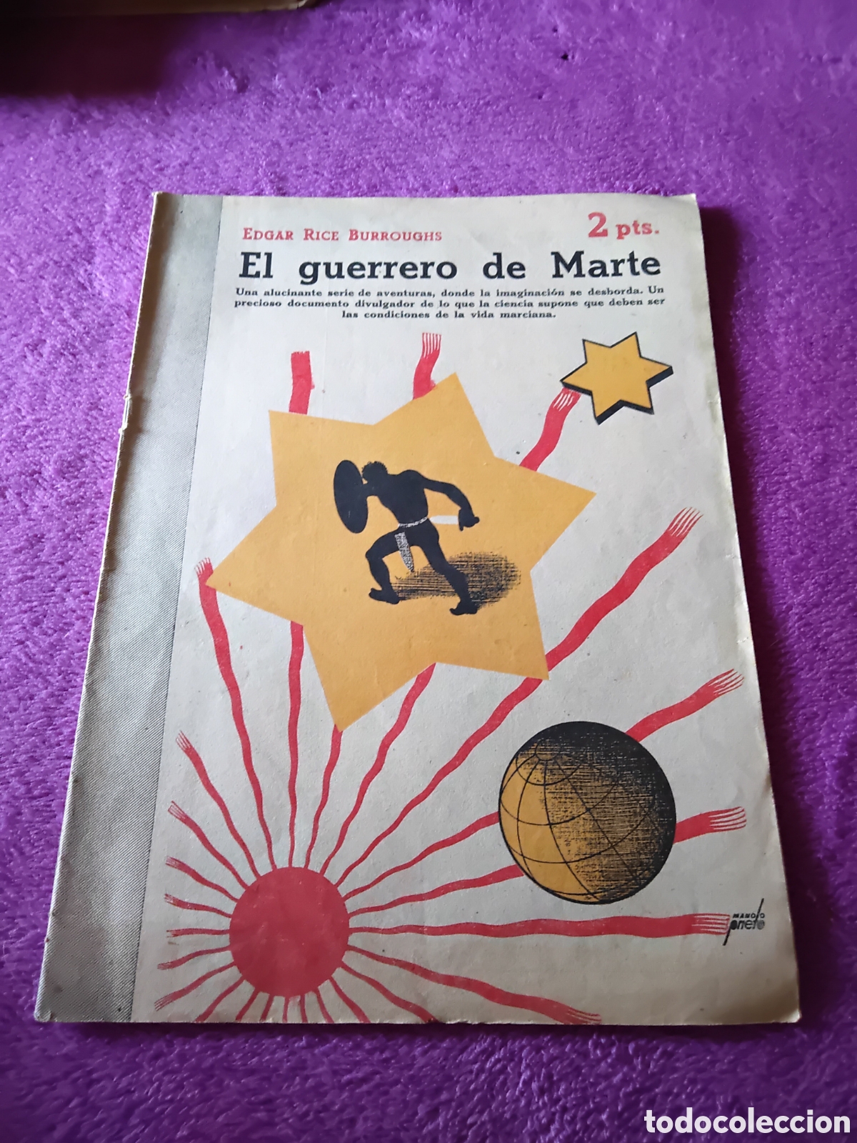 C&oacute;mics: EL GUERRERO DE MARTE, NOVELAS Y CUENTAS, 2 PTAS - Foto 1