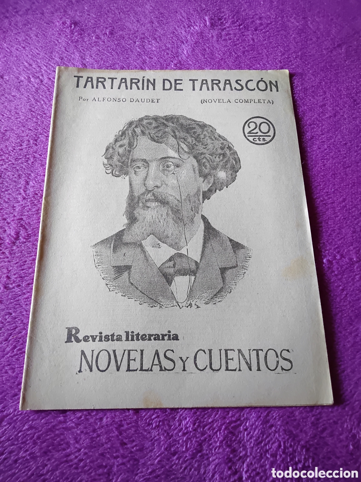 C&oacute;mics: TARTARIN DE TARASCON, NOVELAS Y CUENTOS, 20 CTS - Foto 1