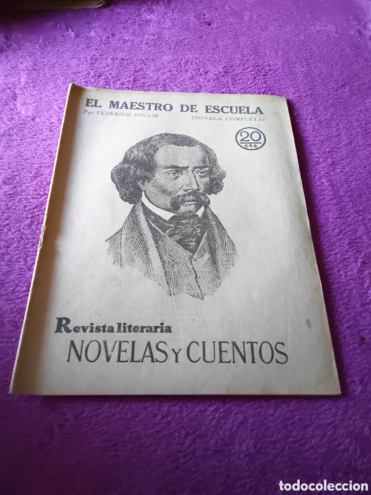 C&oacute;mics: EL MAESTRO DE ESCUELA, NOVELAS Y CUENTOS, 20 CTS - Foto 1