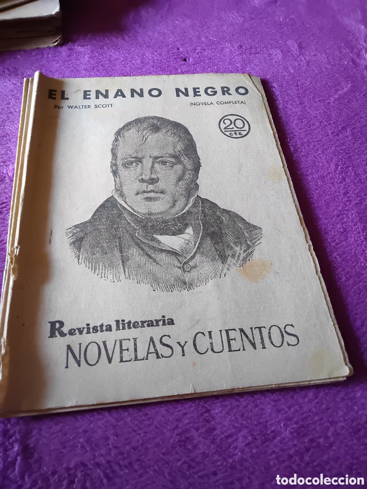 C&oacute;mics: EL ENANO NEGRO, NOVELAS Y CUENTOS, 20 CTS - Foto 1