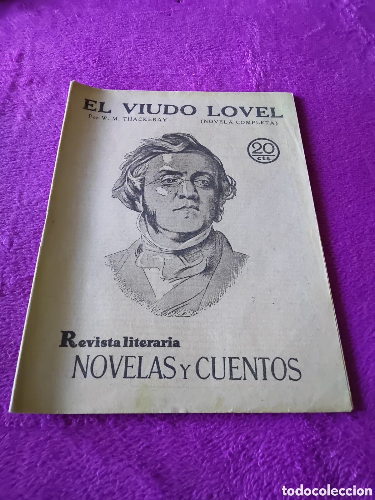 C&oacute;mics: EL VIUDO LOVEL, CUENTOS Y NOVELAS, 20 C&Eacute;NTIMOS - Foto 1
