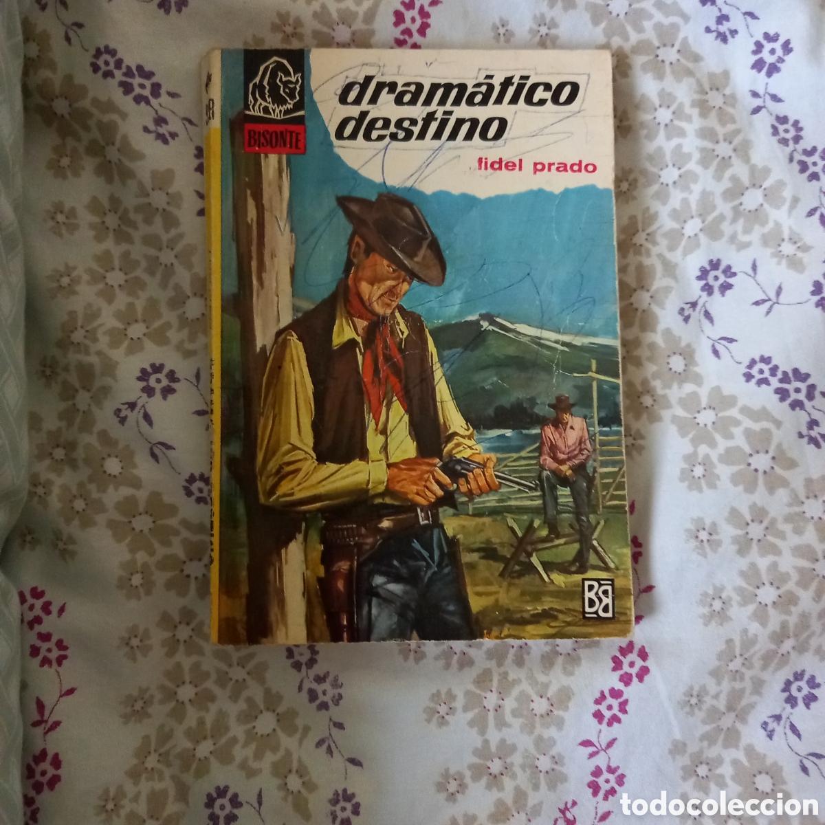 C&oacute;mics: Fidel Prado: Dram&aacute;tico destino. Col. Bisonte n. 958 - Foto 1