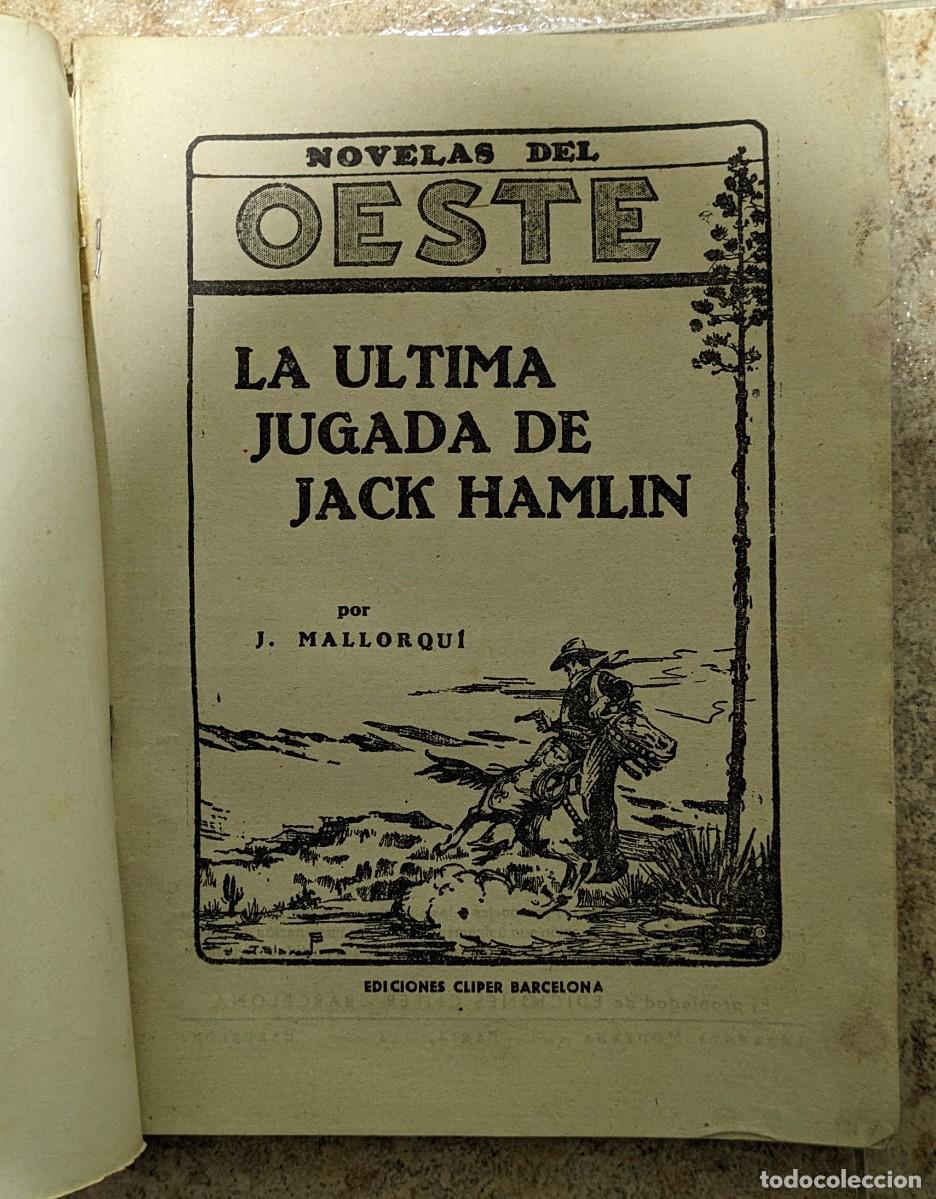 C&oacute;mics: Novelas del Oeste n&ordm; 28 La &Uacute;ltima Jugada de Jack Hamlin - Foto 2