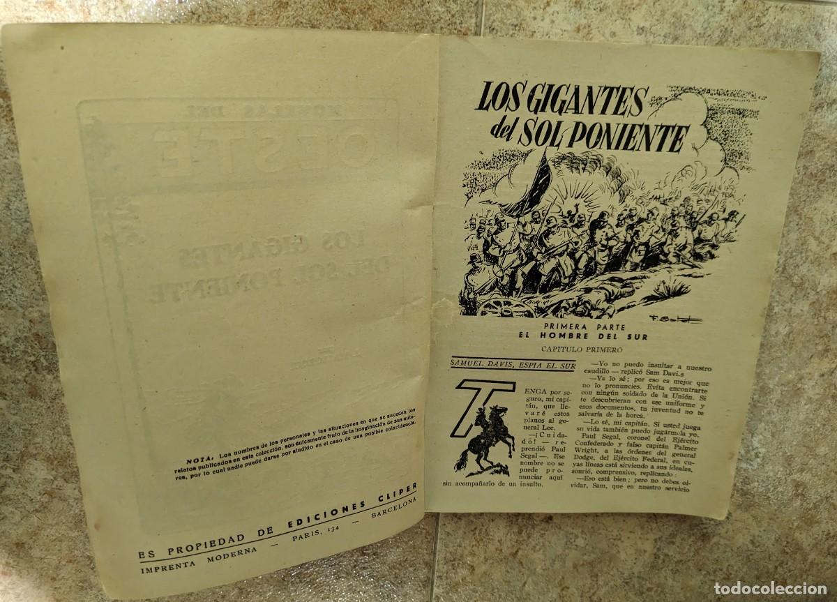C&oacute;mics: Novelas del Oeste n&ordm; 31 Los Gigantes del Sol Poniente - Foto 2