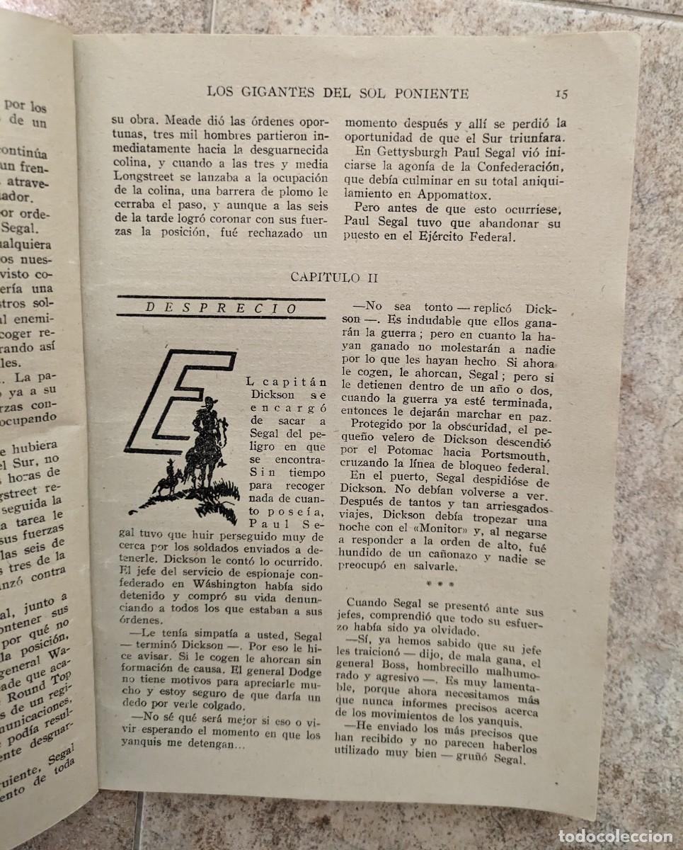 C&oacute;mics: Novelas del Oeste n&ordm; 31 Los Gigantes del Sol Poniente - Foto 3