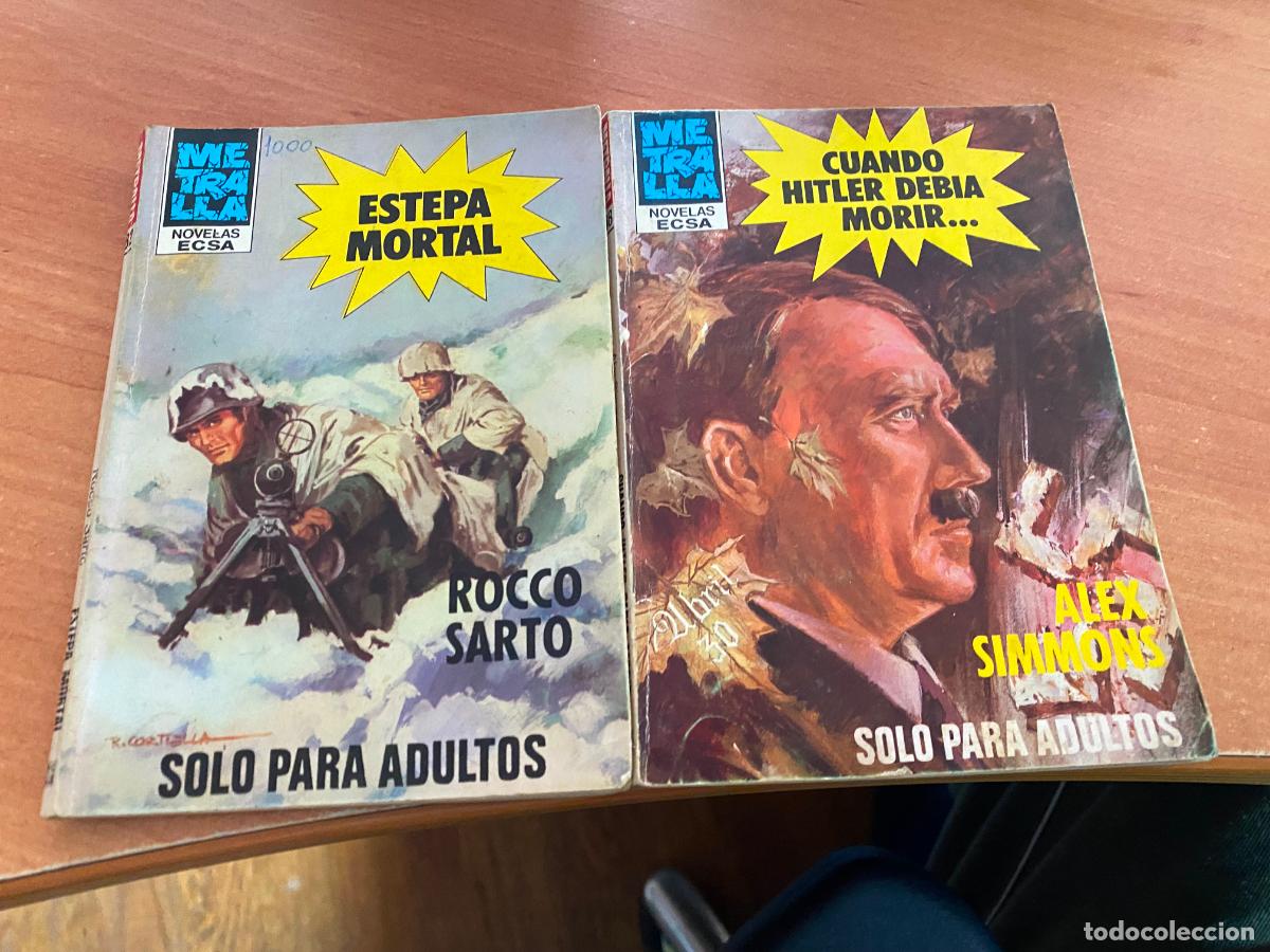 C&oacute;mics: METRALLA LOTE N&ordm; 82 Y 98. ECSA (COB96) - Foto 1