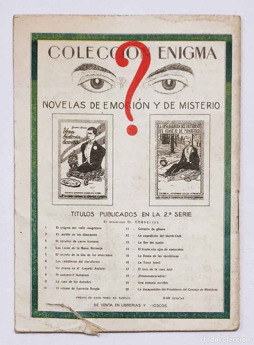 C&oacute;mics: UNA EJECUCI&Oacute;N EN EL METRO. LAS AVENTURAS DE TODD MARVEL, DETECTIVE MULTIMILLONARIO. 1926 - Foto 2
