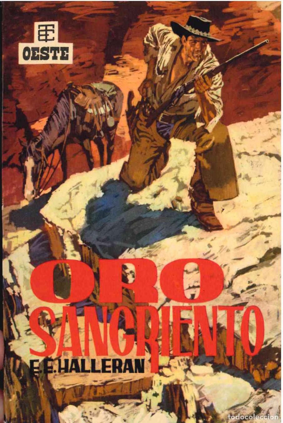 C&oacute;mics: Toray Oeste n&ordm; 49. Oro Sangriento por E.E. Halleran. Toray 1962 - Foto 1
