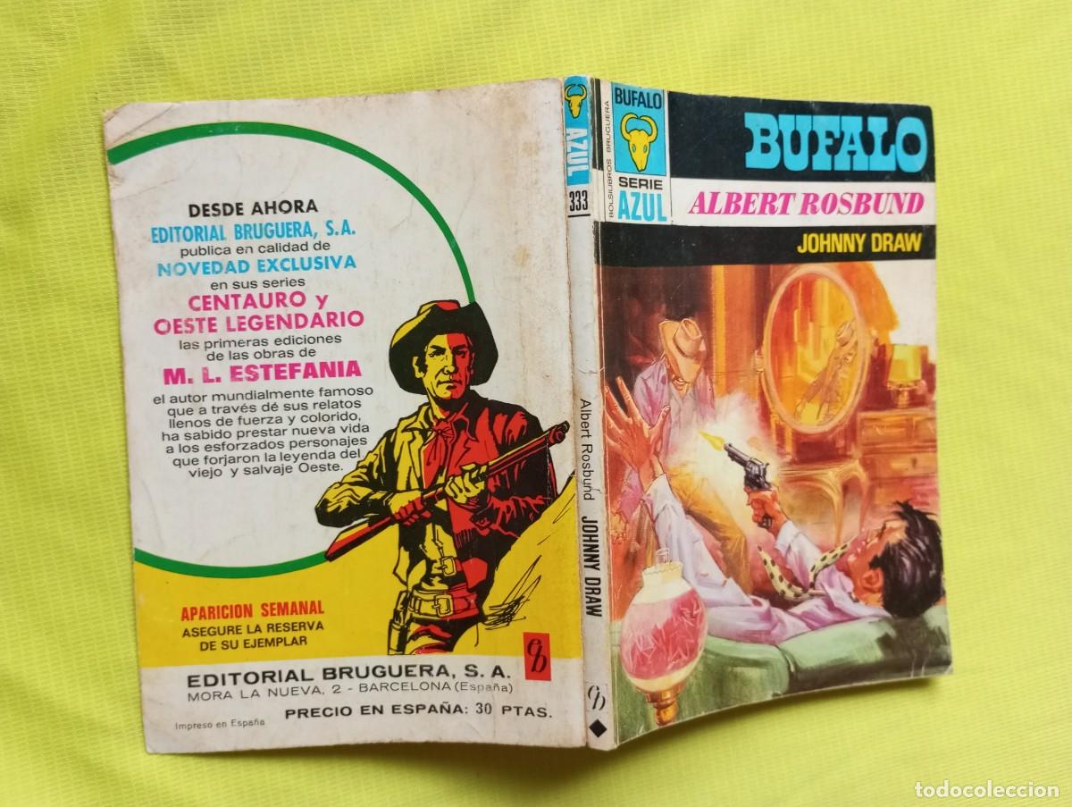 C&oacute;mics: JOHNNY DRAW - ALBERT ROSBOUND - BUFALO SERIE AZUL 333 - Foto 1