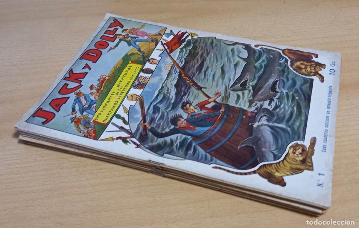 C&oacute;mics: JACK Y DOLLY - EL GATO NEGRO / COLECCI&Oacute;N COMPLETA (18 N&Uacute;MEROS) - Foto 2