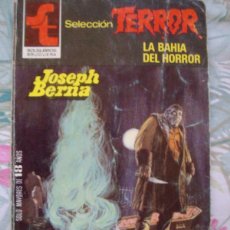 Cómics: LA BAHIA DEL HORROR JOSEPH BERNA BOLSILIBROS TERROR Nº 454 BRUGUERA