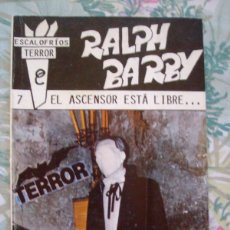 Cómics: EL ASCENSOR ESTA LIBRE ... RALPH BARBY BOLSILIBROS ESCALOFRIOS DE TERROR Nº 7 OLIMPIC