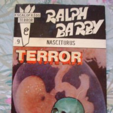Cómics: NASCITURUS RALPH BARBY BOLSILIBROS ESCALOFRIOS DE TERROR Nº 9 OLIMPIC