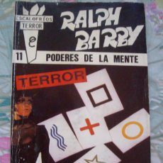 Cómics: PODERES DE LA MENTE RALPH BARBY BOLSILIBROS ESCALOFRIOS DE TERROR Nº 11 OLIMPIC