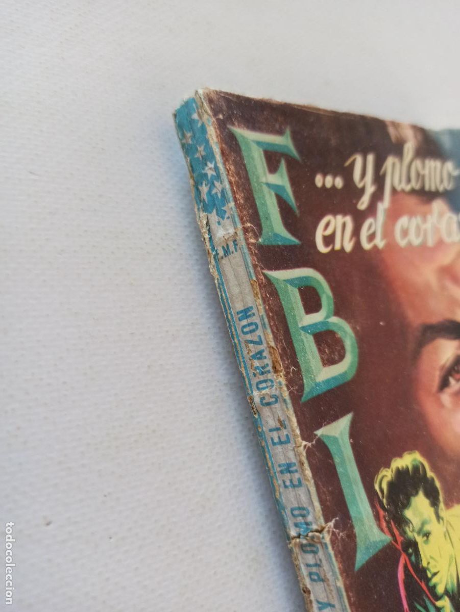 C&oacute;mics: FBI N&ordm; 295 - ...Y PLOMO EN EL CORAZON - FRANK MCFAIR - ROLLAN (294) - Foto 4