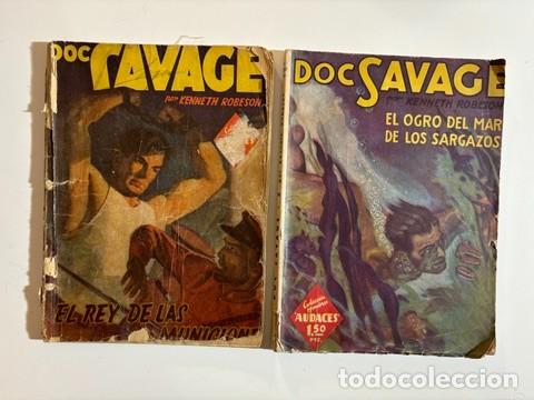 C&oacute;mics: DOC SAVAGE. KENETH ROBESON. EL OGRO DEL MAR DE LOS SARGAZOS Y EL REY DE LAS MUNICIONES - Foto 1