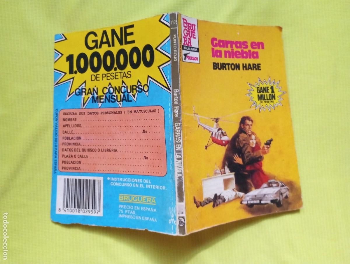 C&oacute;mics: GARRAS EN LA NIEBLA - BURTON HARE - PUNTO ROJO 1175 - Foto 1