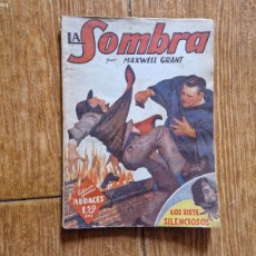 Cómics: HOMBRES AUDACES Nº 28 - LA SOMBRA - LOS SIETE SILENCIOSOS - MAXWELL GRANT - EDITORIAL MOLINO
