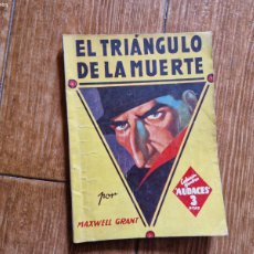 Cómics: HOMBRES AUDACES Nº 161 LA SOMBRA - EL TRIANGULO DE LA MUERTE - MAXWELL GRANT - EDITORIAL MOLINO