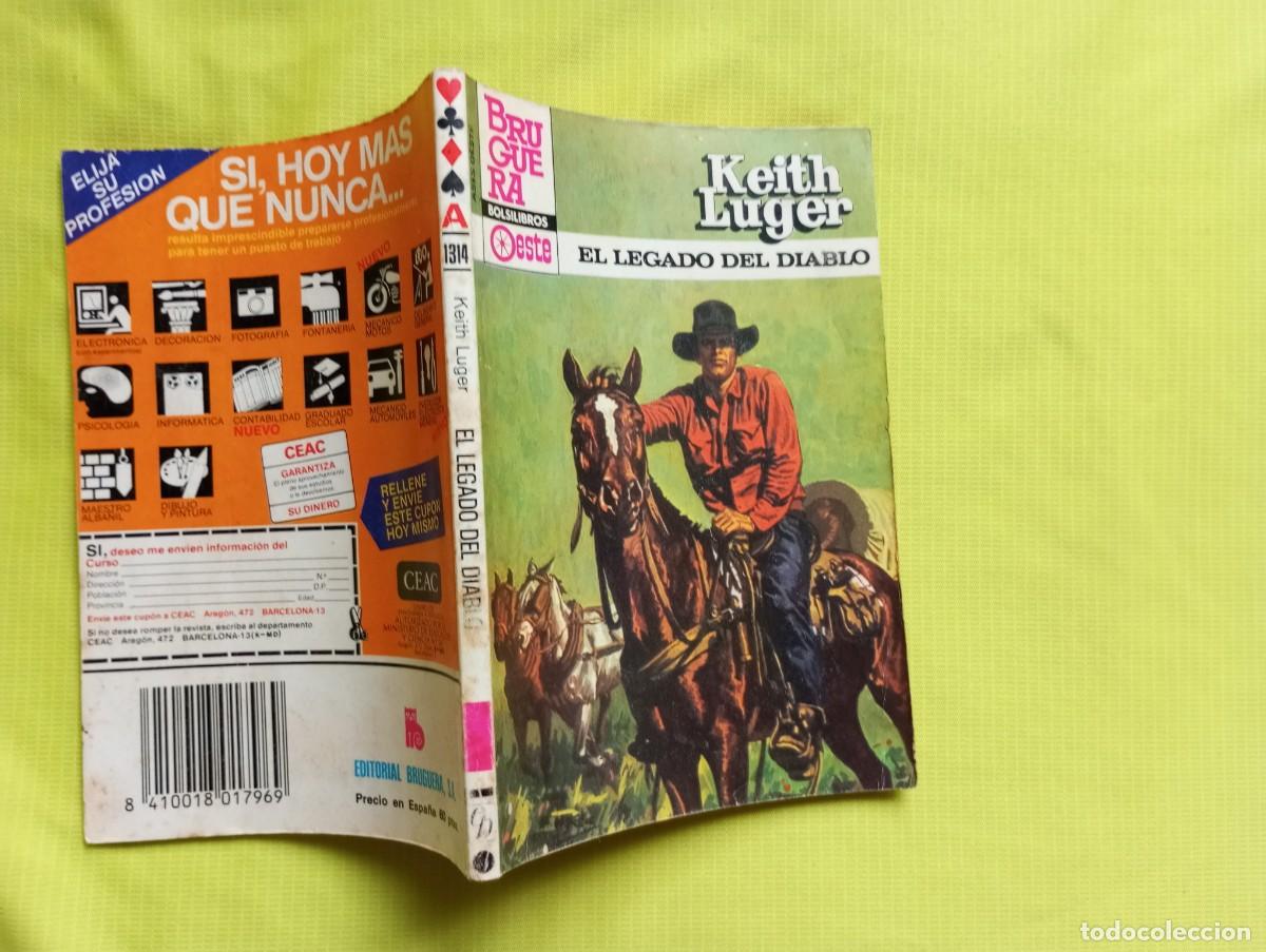 C&oacute;mics: EL LEGADO DEL DIABLO - KEITH LUGER - ASES DEL OESTE 1314 - Foto 1