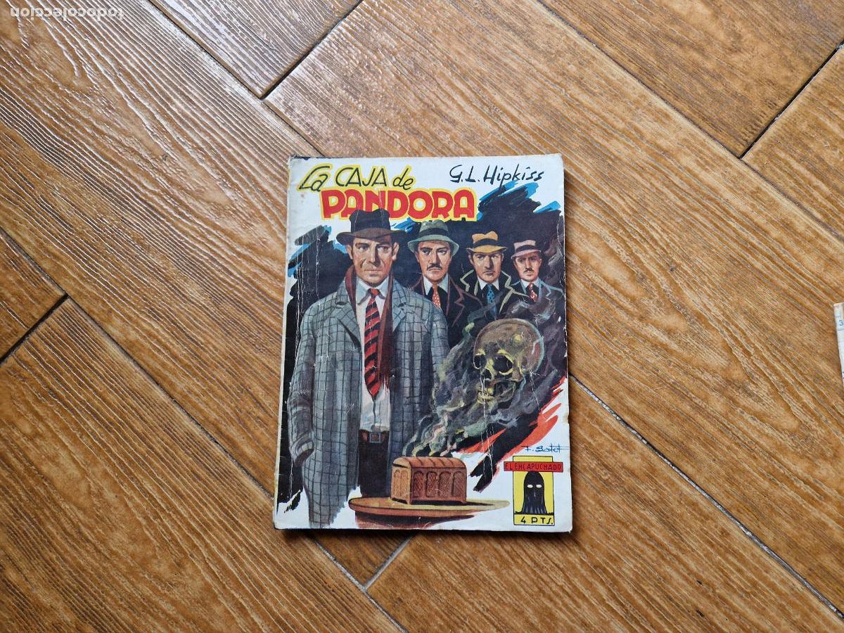 C&oacute;mics: EL ENCAPUCHADO N&ordm; 33 LA CAJA DE PANDORA EDICIONES CLIPER 1947 - Foto 1