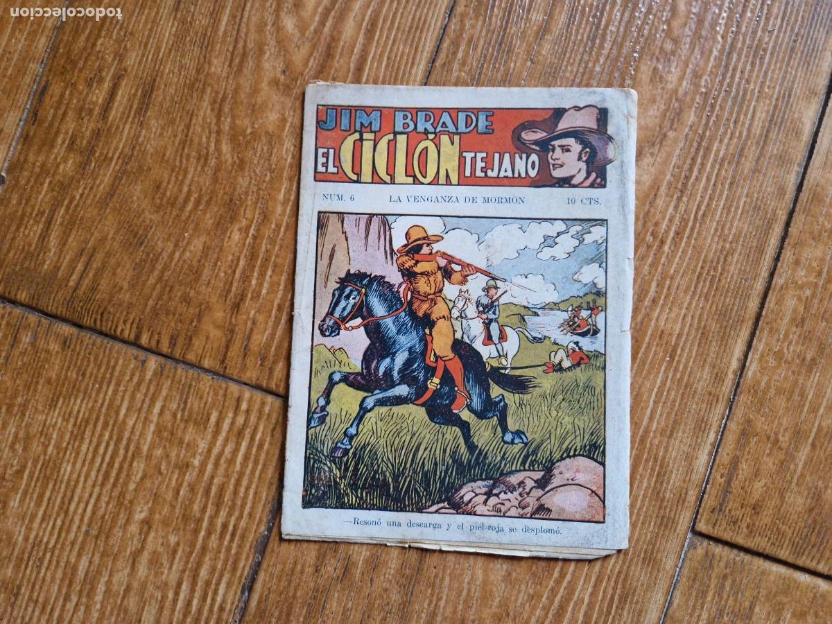 C&oacute;mics: JIM BRADE EL CICL&Oacute;N TEJANO N&ordm; 6 EDICIONES MARCO - Foto 1