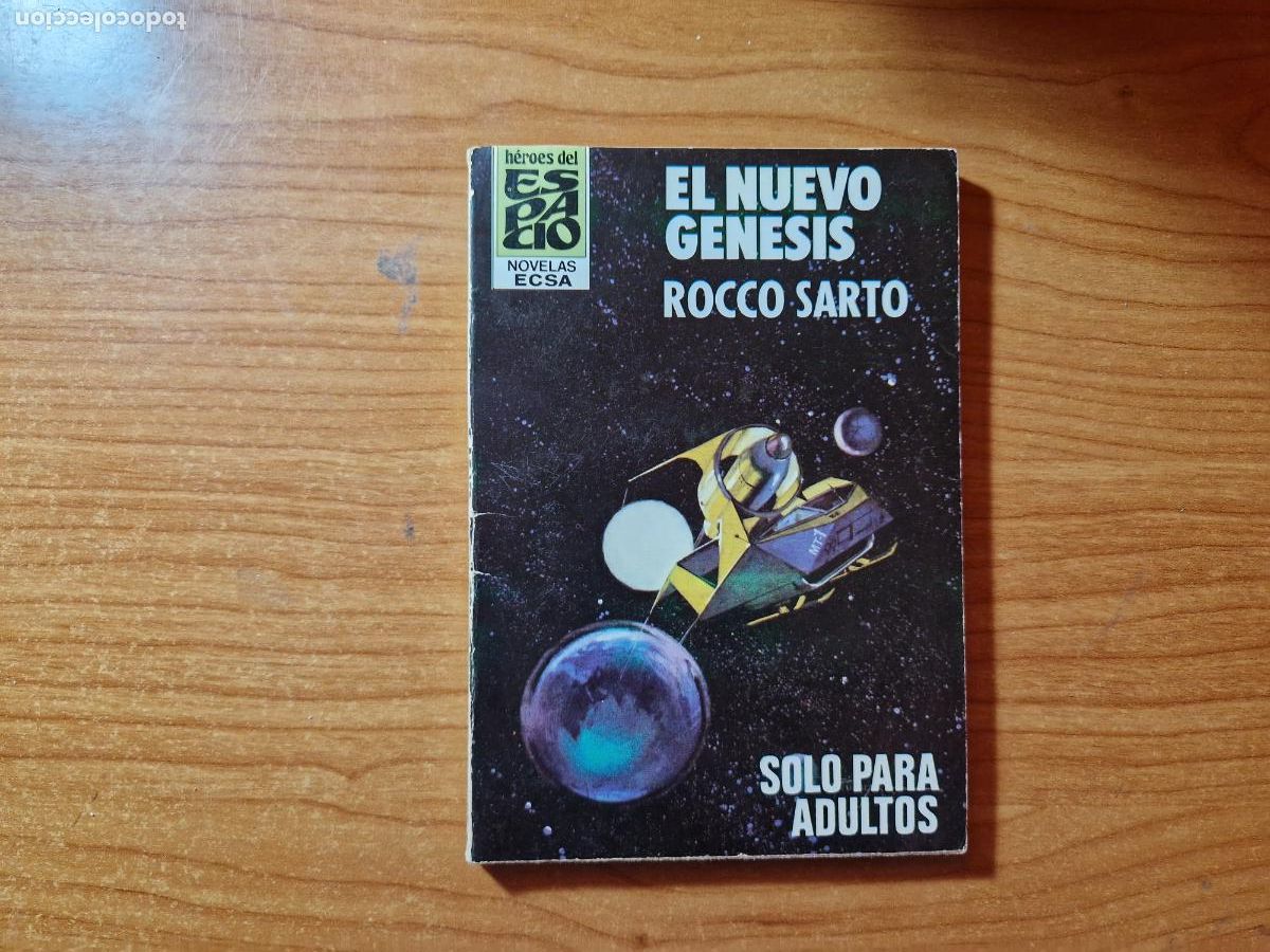 C&oacute;mics: H&Eacute;ROES DEL ESPACIO. N&ordm; 45 NUEVO GENESIS NOVELAS ECSA - Foto 1