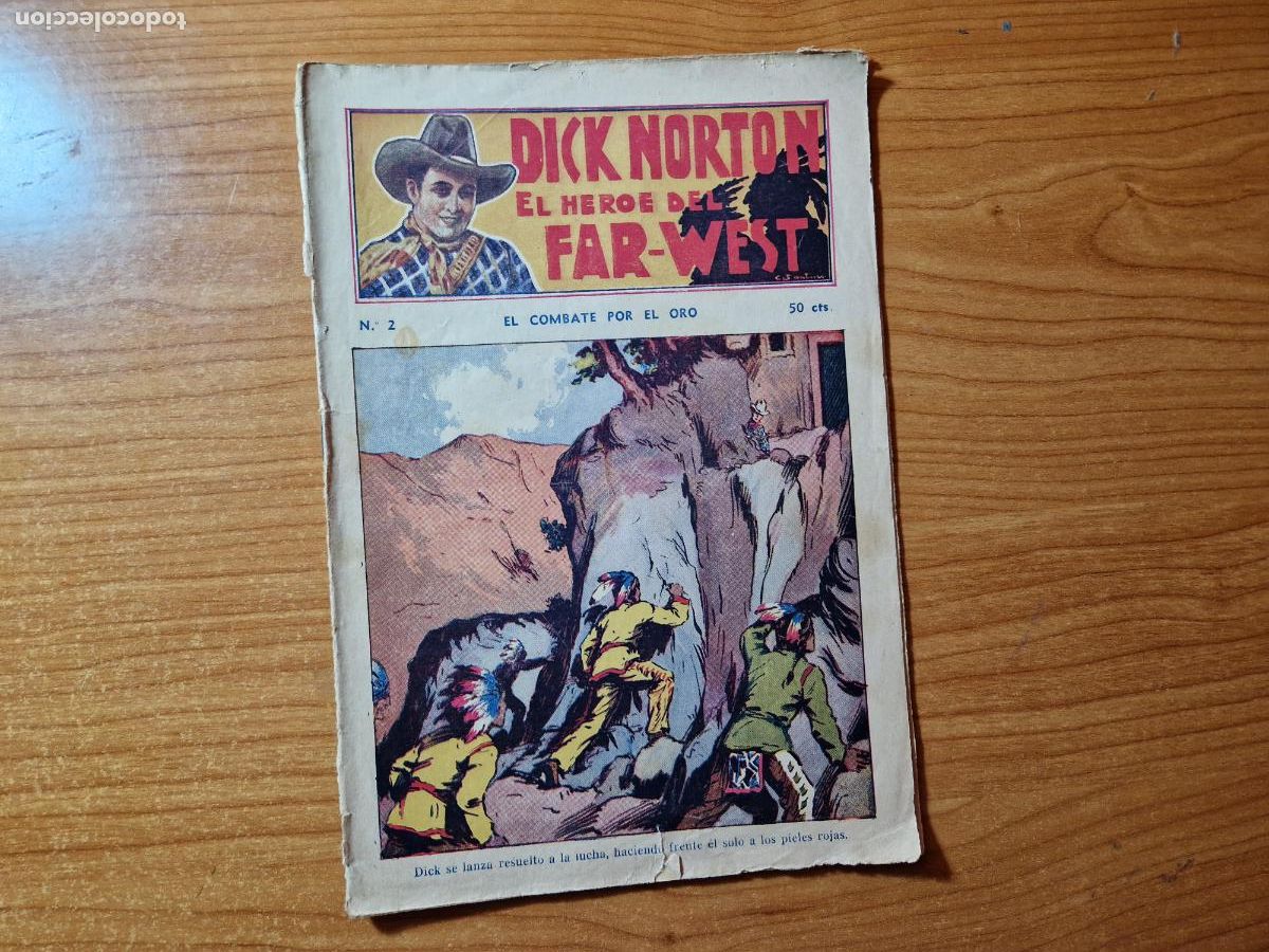 C&oacute;mics: DICK NORTON HEROE DEL FAR WEST N&ordm; 2 DE HISPANO AMERICANA - Foto 1