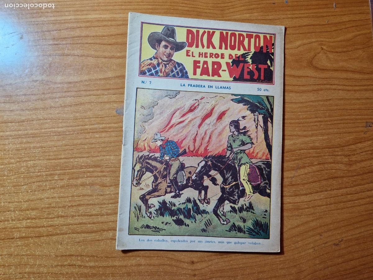 C&oacute;mics: DICK NORTON HEROE DEL FAR WEST N&ordm; 7 DE HISPANO AMERICANA - Foto 1