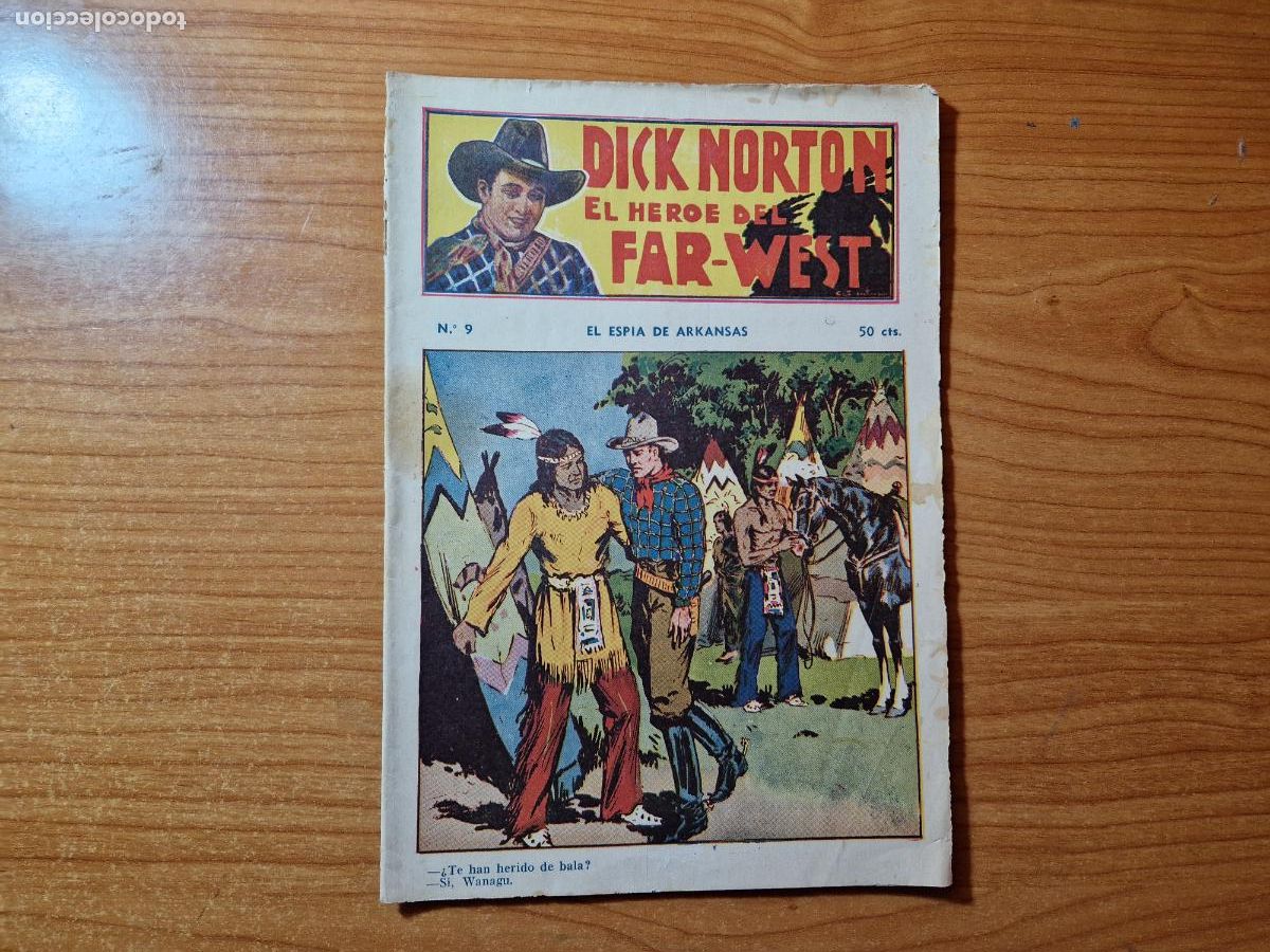 C&oacute;mics: DICK NORTON HEROE DEL FAR WEST N&ordm; 9 DE HISPANO AMERICANA - Foto 1