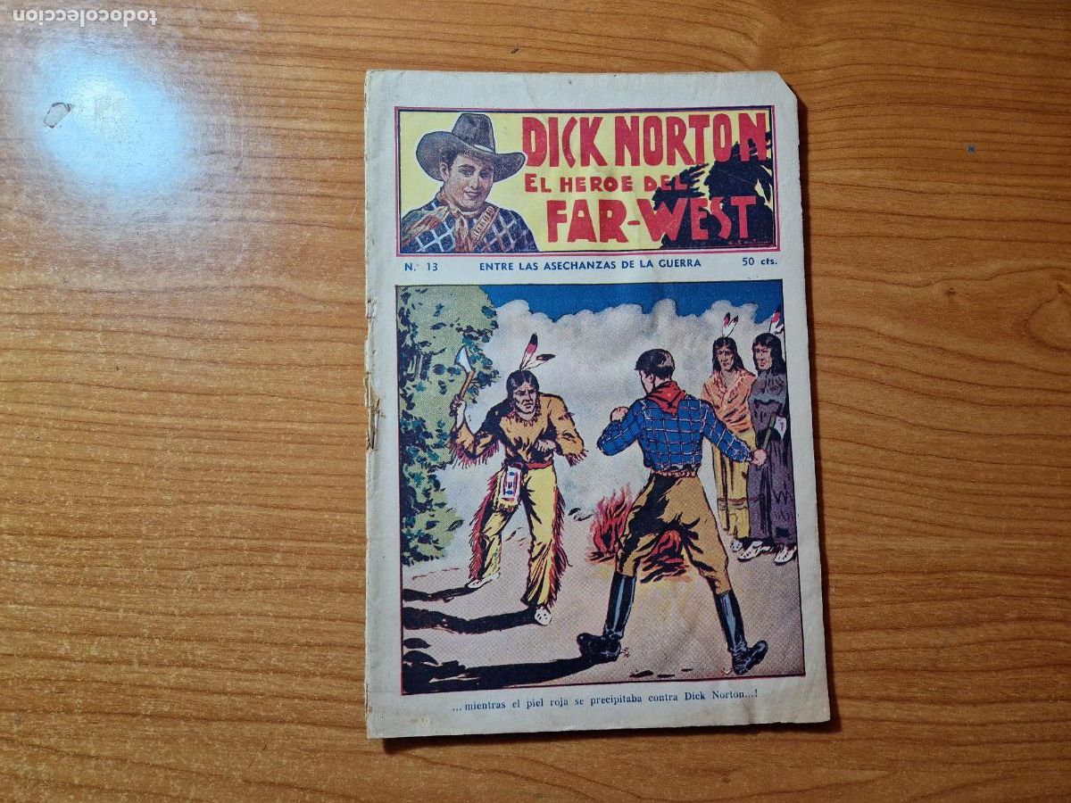 C&oacute;mics: DICK NORTON HEROE DEL FAR WEST N&ordm; 13 DE HISPANO AMERICANA - Foto 1