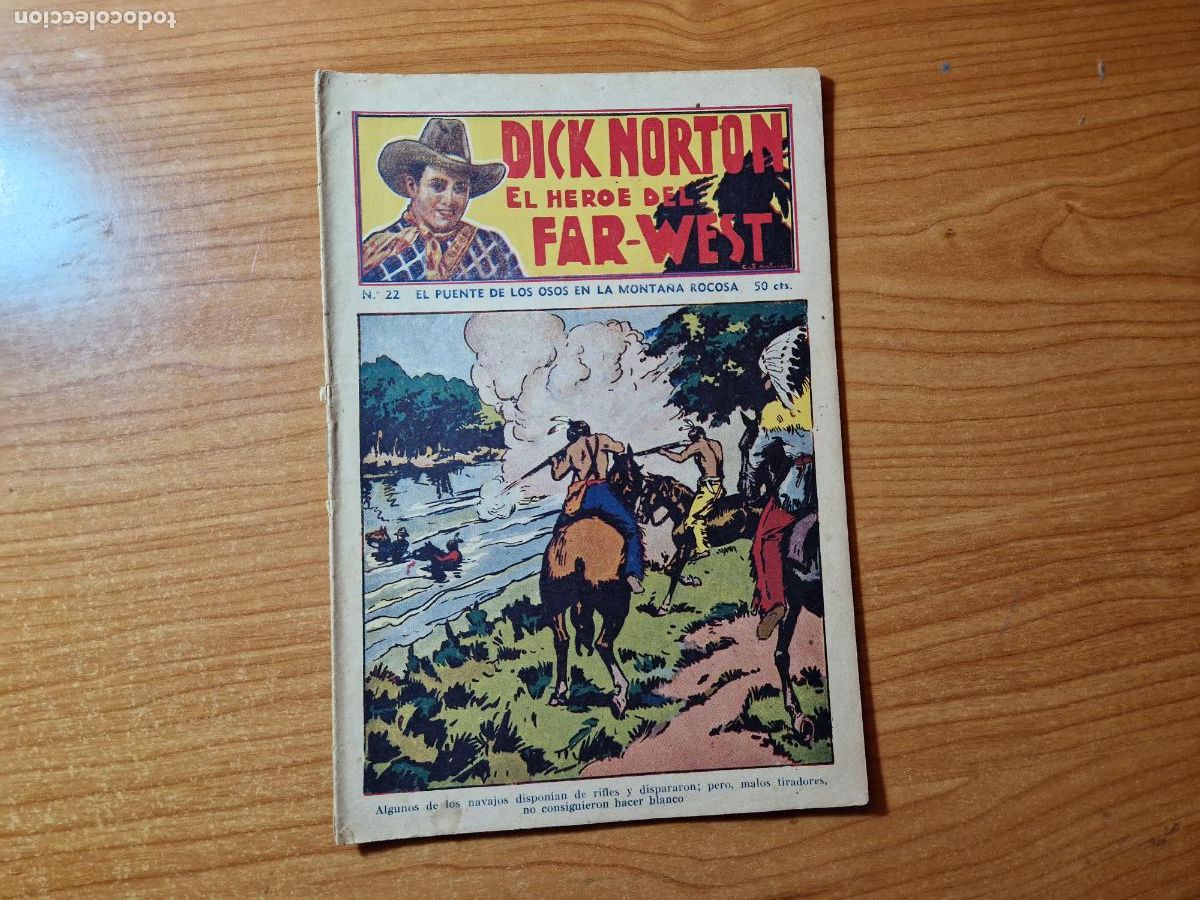 C&oacute;mics: DICK NORTON HEROE DEL FAR WEST N&ordm; 22 DE HISPANO AMERICANA - Foto 1
